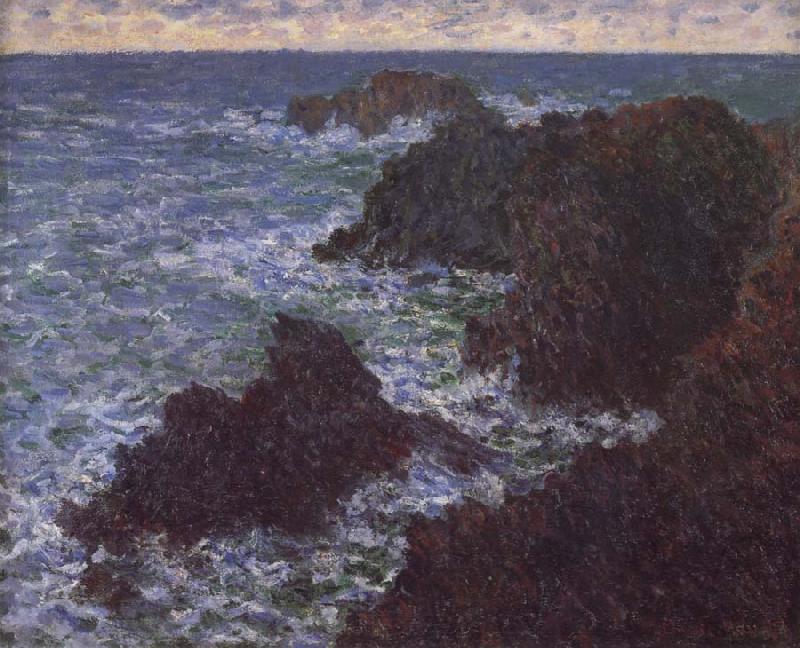 Claude Monet The Cote Sauvage France oil painting art
